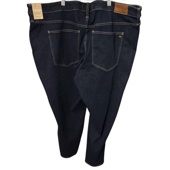 Madewell Roadtripper Jegging High Rise In Dark Blue Size 24W - Picture 2 of 9